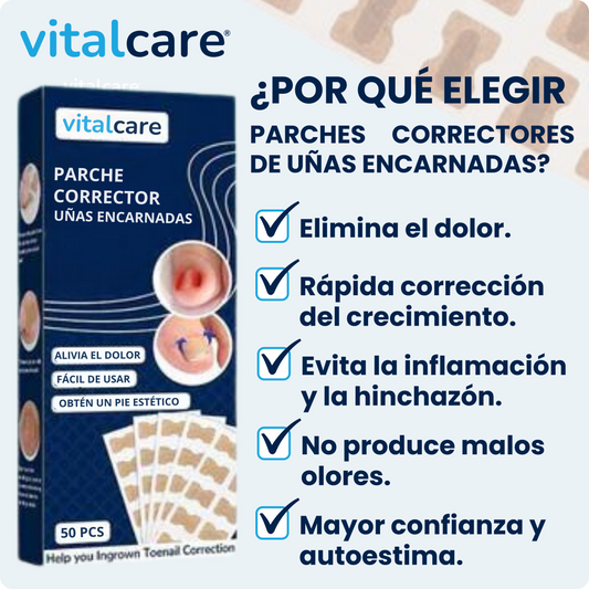 Parche corrector de uñas - VITALCARE™