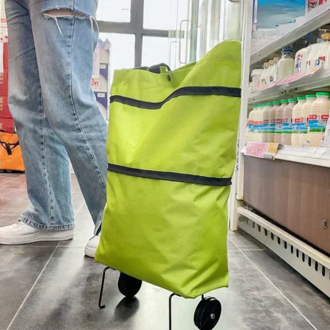 Carrito de compra plegable