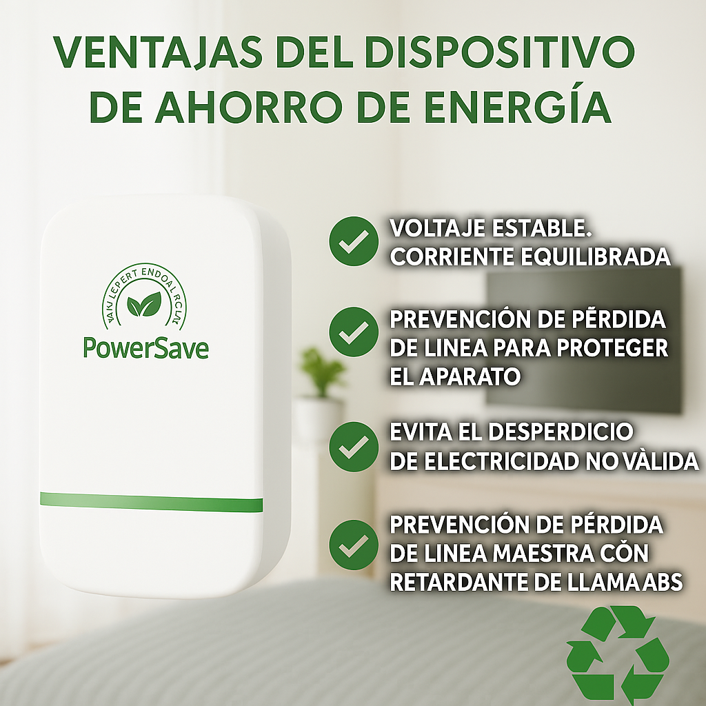 PowerSAVE™ - Elimina los picos de tensión y ahorra en la factura de la luz. *No tienes que hacer mantenimiento.