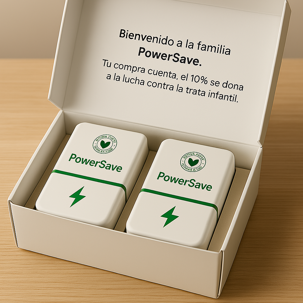 PowerSAVE™ - Elimina los picos de tensión y ahorra en la factura de la luz. *No tienes que hacer mantenimiento.