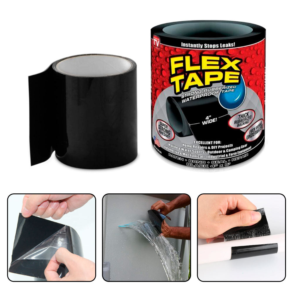 🎥Nuevo Celo Super fuerte hyper resistente FLEXTAPE🔥50 % de descuento🔥